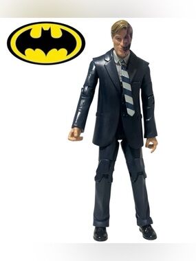 TWO FACE HARVEY DENT BATMAN DC MOVIE MASTERS THE DARK KNIGHT ACTION FIGURE
